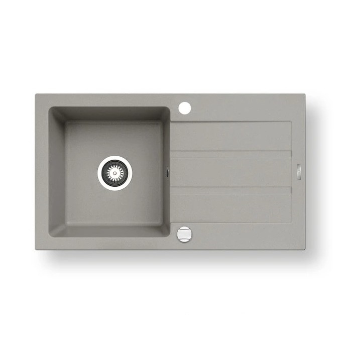 Pyramis 70053701 - Virtuves izlietne NEXT 76x44 cm granīts/pelēka