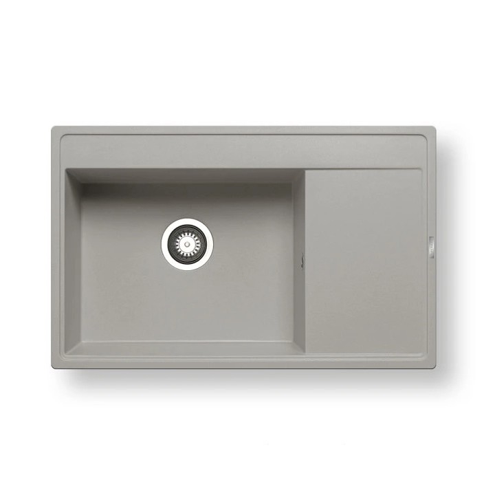 Pyramis 70058701 - Virtuves izlietne CAMEA 79x50 cm granīts/pelēka