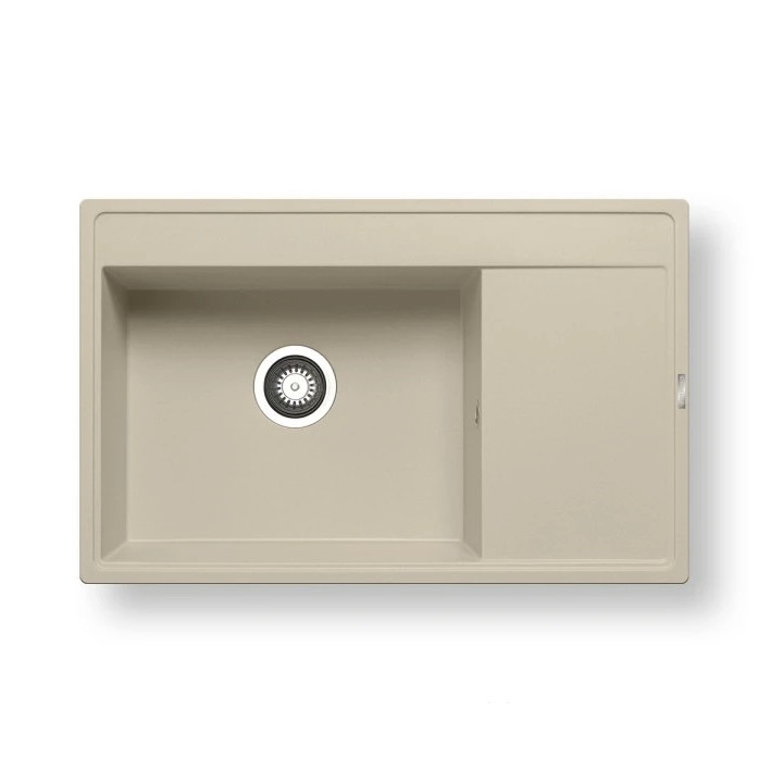 Pyramis 70074201 - Virtuves izlietne CAMEA 79x50 cm granīts/bēšs