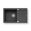 Pyramis 70083701 - Virtuves izlietne SPARTA PLUS LUX 78x48 cm granīts/melna