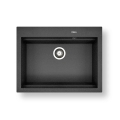 Pyramis 70094201 - Virtuves izlietne SIROS 67x51,5 cm granīta/melna