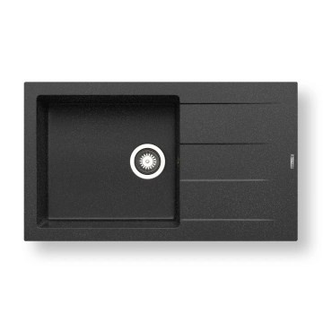 Pyramis 70107111 - Virtuves izlietne ATHLOS 86x50 cm granīts/melna