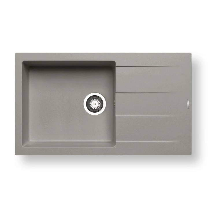 Pyramis 70107211 - Virtuves izlietne ATHLOS 86x50 cm granīts/pelēka