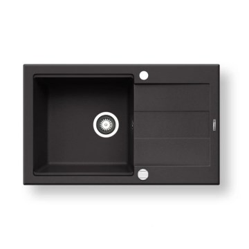Pyramis 70167101 - Virtuves izlietne SPARTA PLUS LUX 78x48 cm granīts/melna