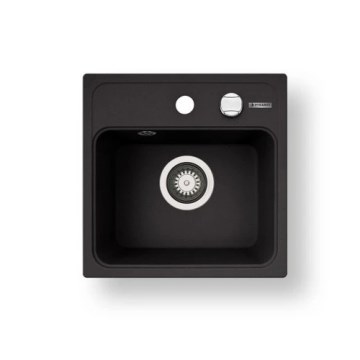 Pyramis 70168201 - Virtuves izlietne CAMEA MINI 40x40 cm granīts/melna
