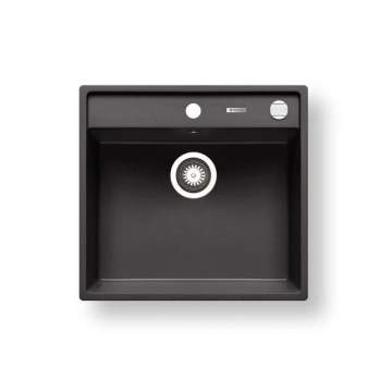 Pyramis 70168301 - Virtuves izlietne CAMEA 50x53 cm granīts/melna