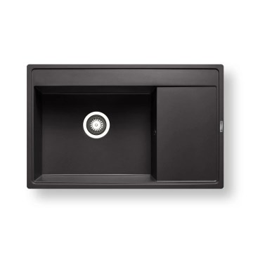 Pyramis 70168401 - Virtuves izlietne CAMEA 79x50 cm granīts/melna
