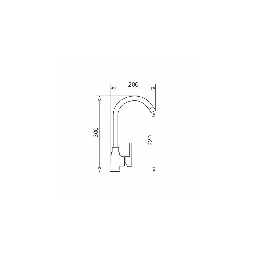 Pyramis 90918601 - Izlietnes jaucējkrāns BELLO balts