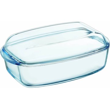PYREX cepamais trauks ar vāku 4,5 l