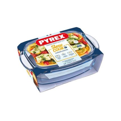 PYREX cepamais trauks ar vāku 4,5 l