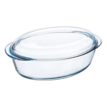PYREX cepšanas trauks ar vāku, 4,1 l