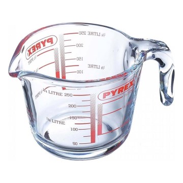 PYREX stikla mērkrūze 0,25 l