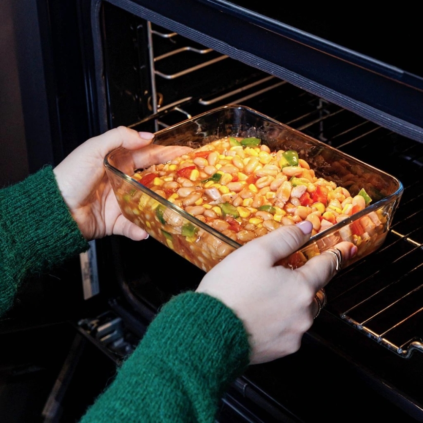 PYREX stikla pārtikas trauks 1,5 l