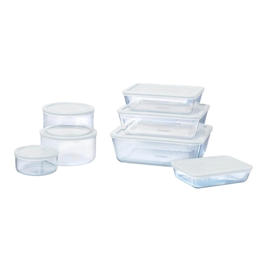 PYREX stikla pārtikas trauks 2,6 l