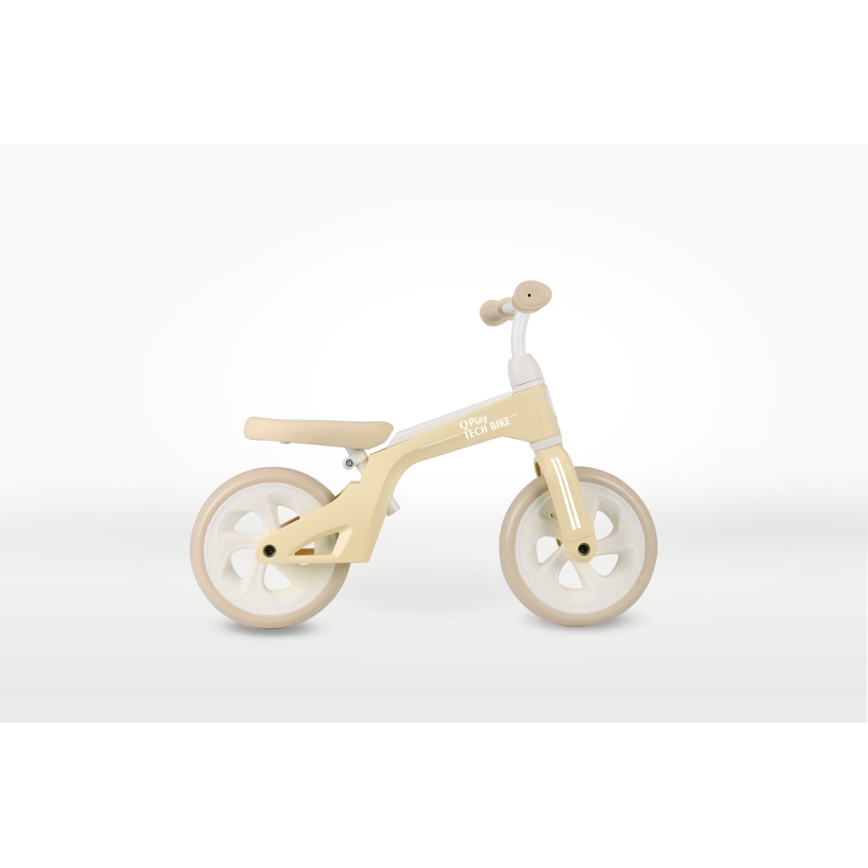 QPlay - Balansa velosipēds TECH bēšs