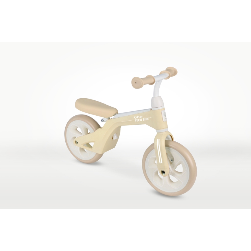 QPlay - Balansa velosipēds TECH bēšs
