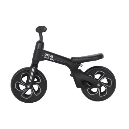 QPlay - balansa velosipēds TECH melns