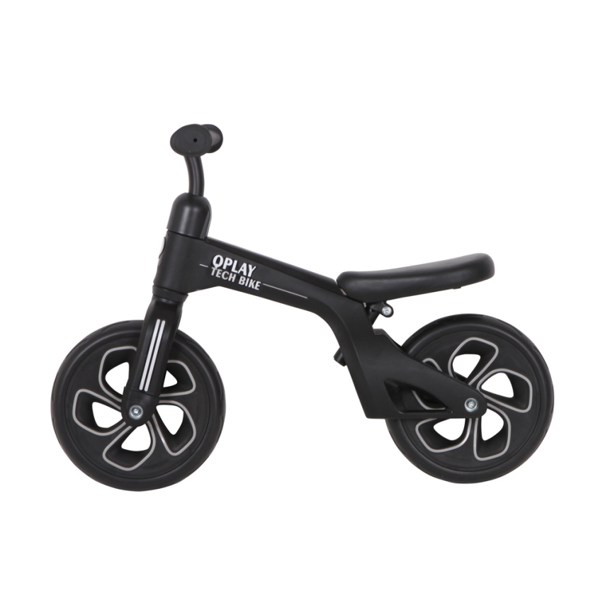 QPlay - balansa velosipēds TECH melns
