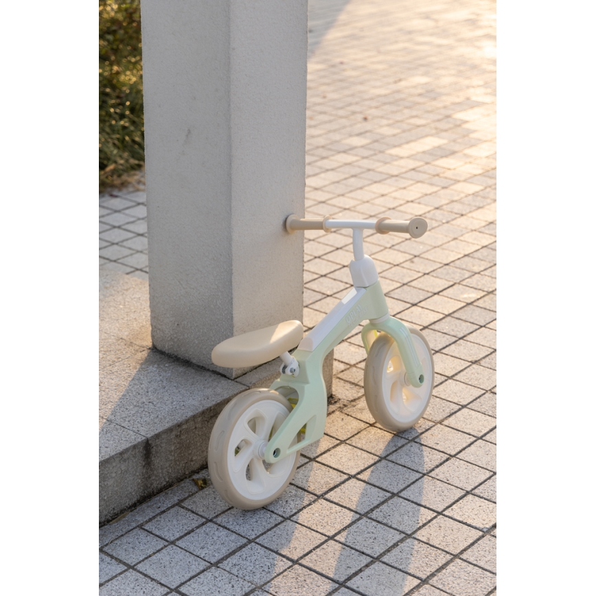 QPlay - balansa velosipēds TECH mētas krāsā