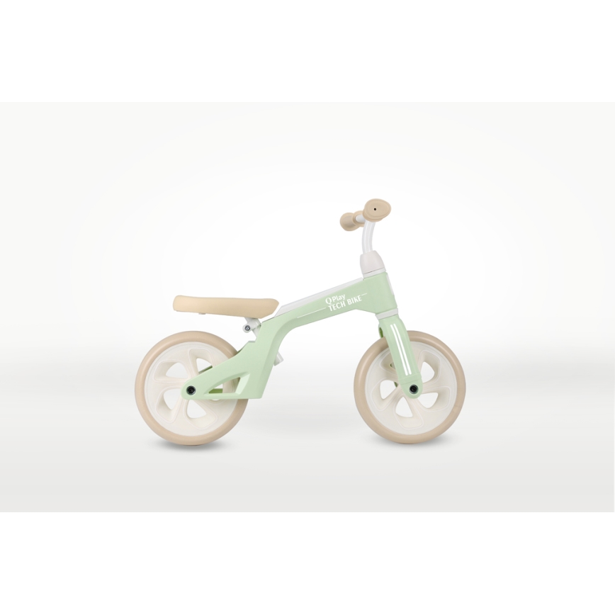 QPlay - balansa velosipēds TECH mētas krāsā
