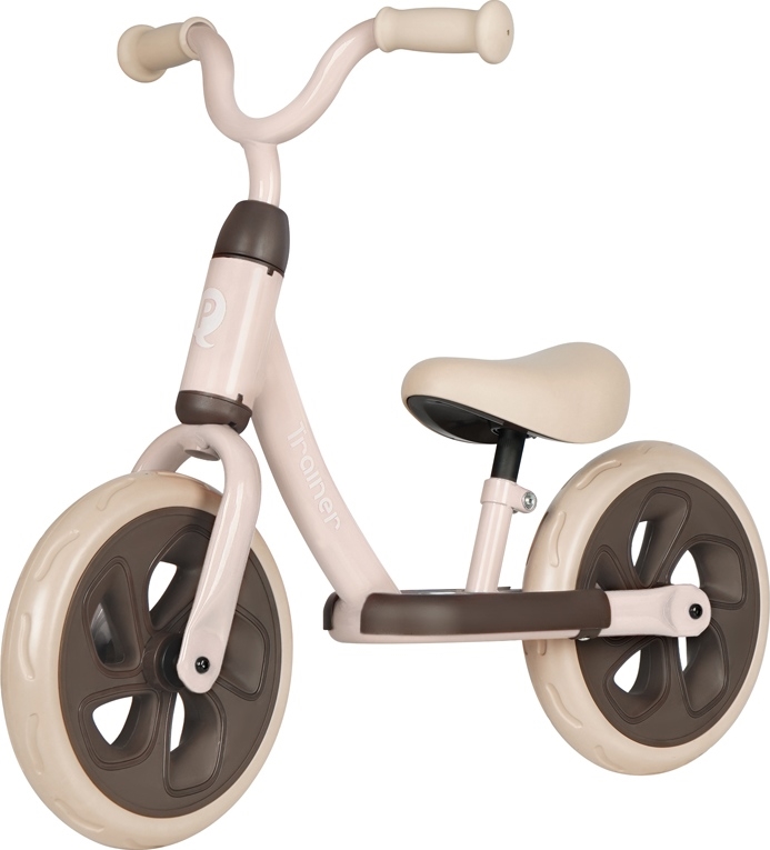 QPlay - Balansa velosipēds TRAINER rozā