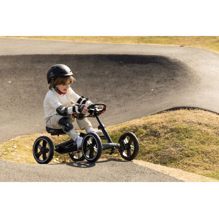 QPlay - Bērnu kvadracikls GO KART melns