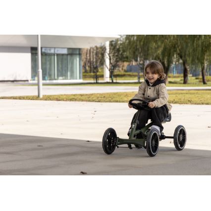 QPlay - Bērnu kvadracikls GO KART melns