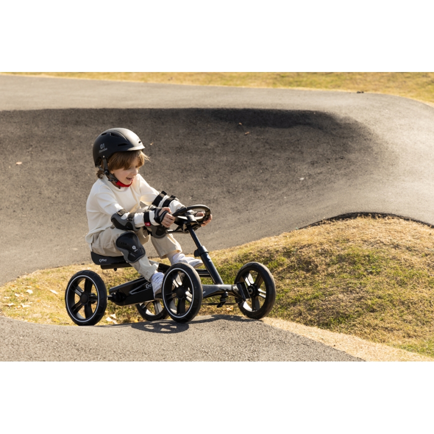 QPlay - Bērnu kvadracikls GO KART zaļš