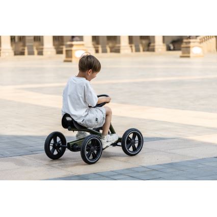 QPlay - Bērnu kvadracikls GO KART zaļš