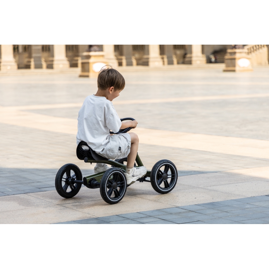 QPlay - Bērnu kvadracikls GO KART zaļš