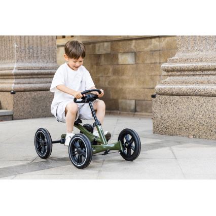 QPlay - Bērnu kvadracikls GO KART zaļš