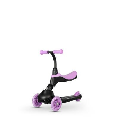 QPlay - Bērnu skrejritenis 5in1 SEMA violeta