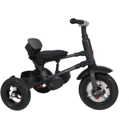 QPlay - Bērnu trīsritenis 3in1 RITO AIR pelēka
