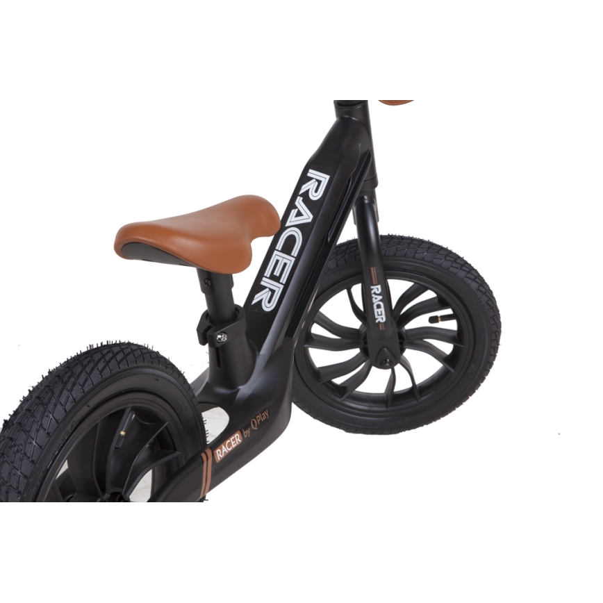 QPlay - Skrejritenis RACER AIR melna/brūna