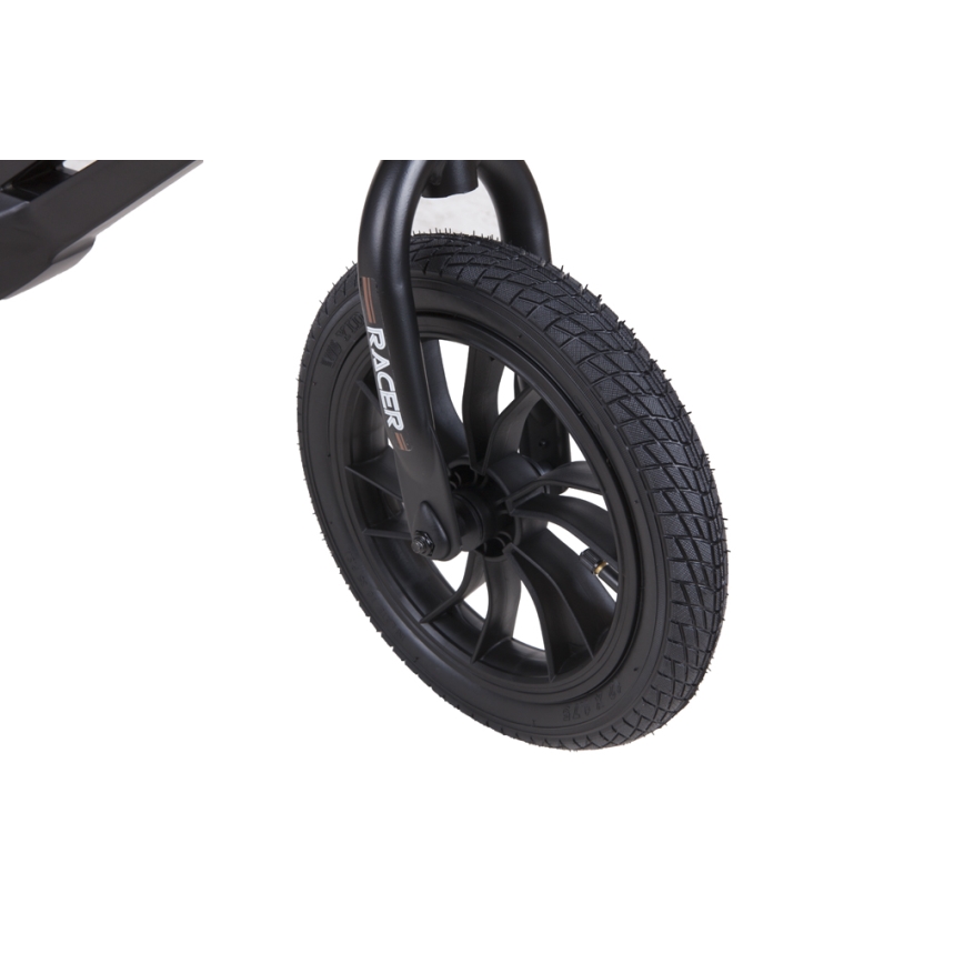 QPlay - Skrejritenis RACER AIR melna/brūna