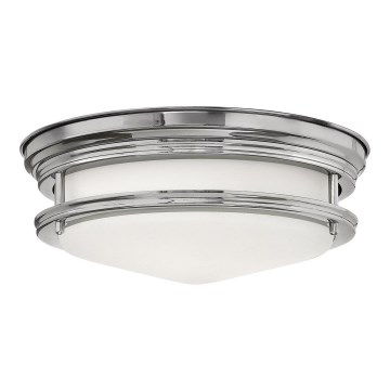 Quintiesse - Āra griestu gaismeklis HADRIAN 2xE27/40W/230V Ø 27,8 cm IP44 pulēts hroms