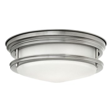 Quintiesse - Āra griestu lampa HADRIAN 2xE27/40W/230V Ø 30,5 cm IP44, matēta hroma apdare