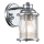 Quintiesse - Āra sienas lampa ASHLAND BAY 1xE27/60W/230V IP44 spīdīgs hroms