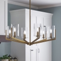 Quintiesse - Lustra ar stieni NYE 6xE14/40W/230V Ø 71,1 cm zelta krāsā