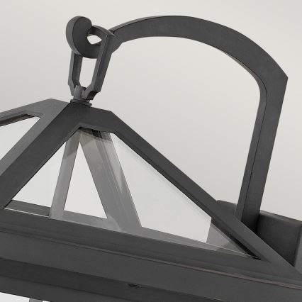 Quintiesse - Āra sienas lampa ALFORD L 3xE14/40W/230V IP44 melna