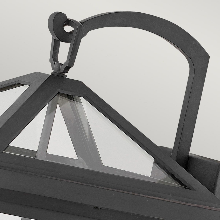 Quintiesse - Āra sienas lampa ALFORD L 3xE14/40W/230V IP44 melna