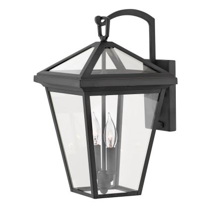 Quintiesse - Āra sienas gaismeklis ALFORD M 2xE14/40W/230V IP44 melns