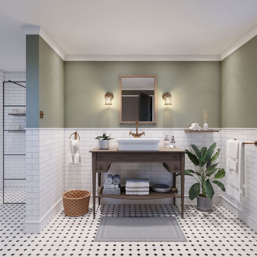 Quintiesse - Āra sienas lampa ASHLAND BAY 1xE27/60W/230V IP44 bronzas