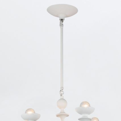 Quintiesse - Lustra ar stieni CADENCE 18xE14/40W/230V balta