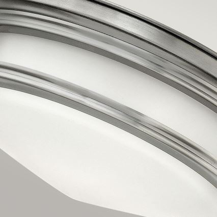 Quintiesse - Āra griestu lampa HADRIAN 2xE27/40W/230V Ø 30,5 cm IP44, matēta hroma apdare