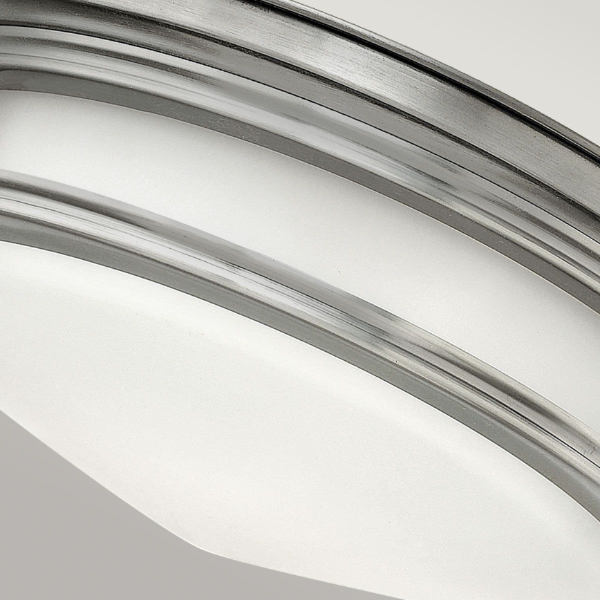 Quintiesse - Āra griestu lampa HADRIAN 2xE27/40W/230V Ø 30,5 cm IP44, matēta hroma apdare