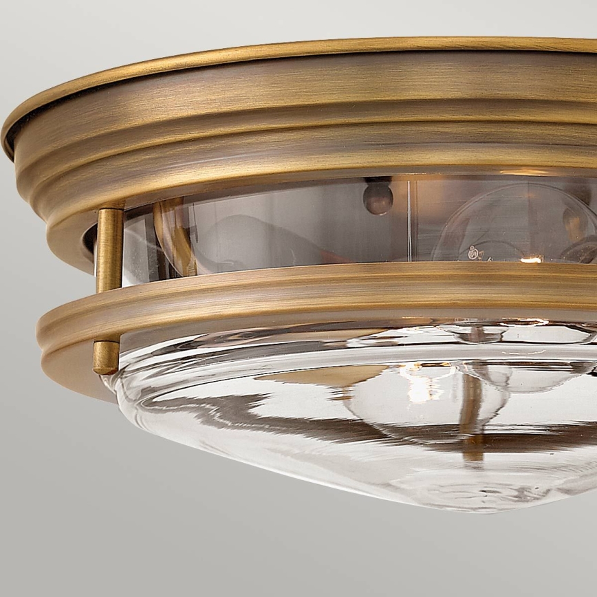 Quintiesse - Āra griestu gaismeklis HADRIAN 2xE27/40W/230V diametrs 30,5 cm IP44 bronzas krāsā