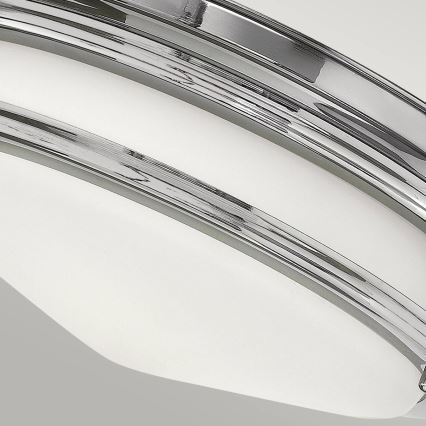 Quintiesse - āra staba gaismeklis HADRIAN, 2xE27/40W/230V, diam. 27,8 cm, IP44, spīdīgs hroms