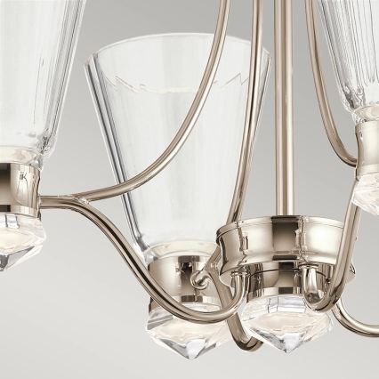 Quintiesse - LED vannas istabas lustrs uz stieņa KAYVA LED/24W/230V IP44 spīdīgs hroms