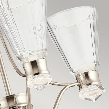 Quintiesse - LED vannas istabas lustrs uz stieņa KAYVA LED/24W/230V IP44 spīdīgs hroms